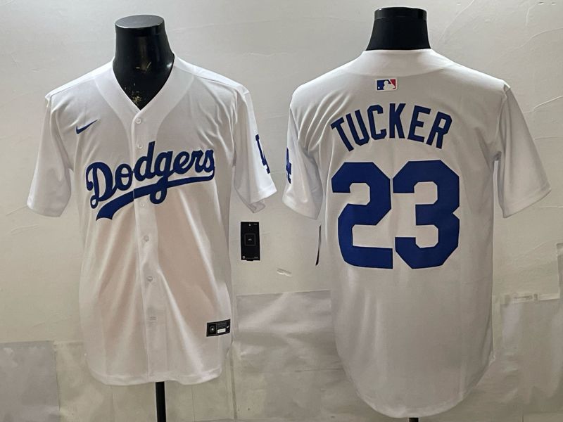Men 2026 Los Angeles Dodgers #23 Tucker White Game Nike MLB Jersey style 001->los angeles dodgers->MLB Jersey